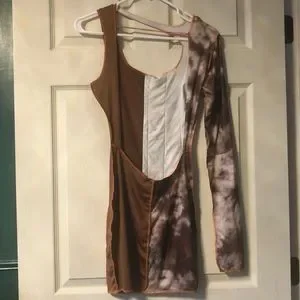 Fashion Nova | Dresses | Fashion Nova Color Block Dress | Poshmark